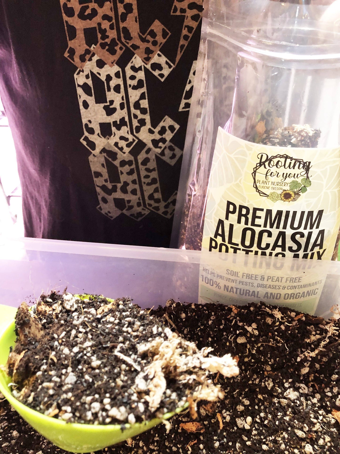 Alocasia Colocasia Caladium Premium Potting Mix: 1/2 Gallon
