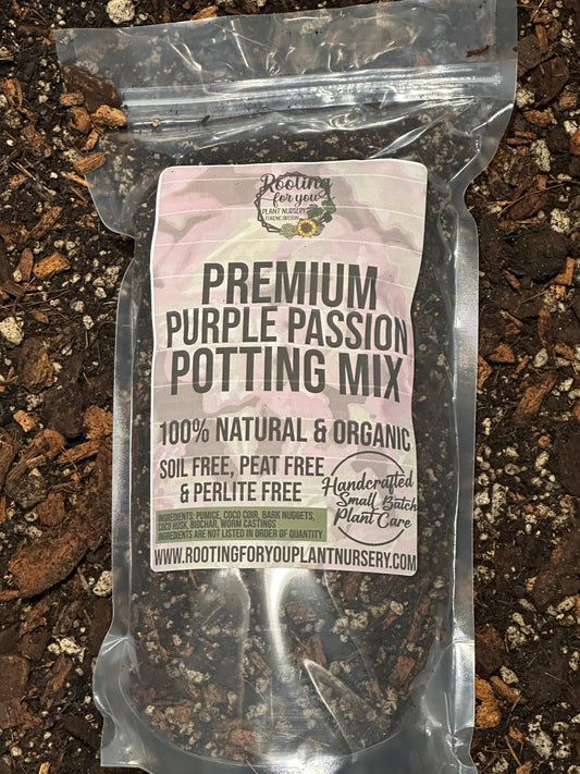 Purple Passion Premium Potting Mix: 1/2 Gallon