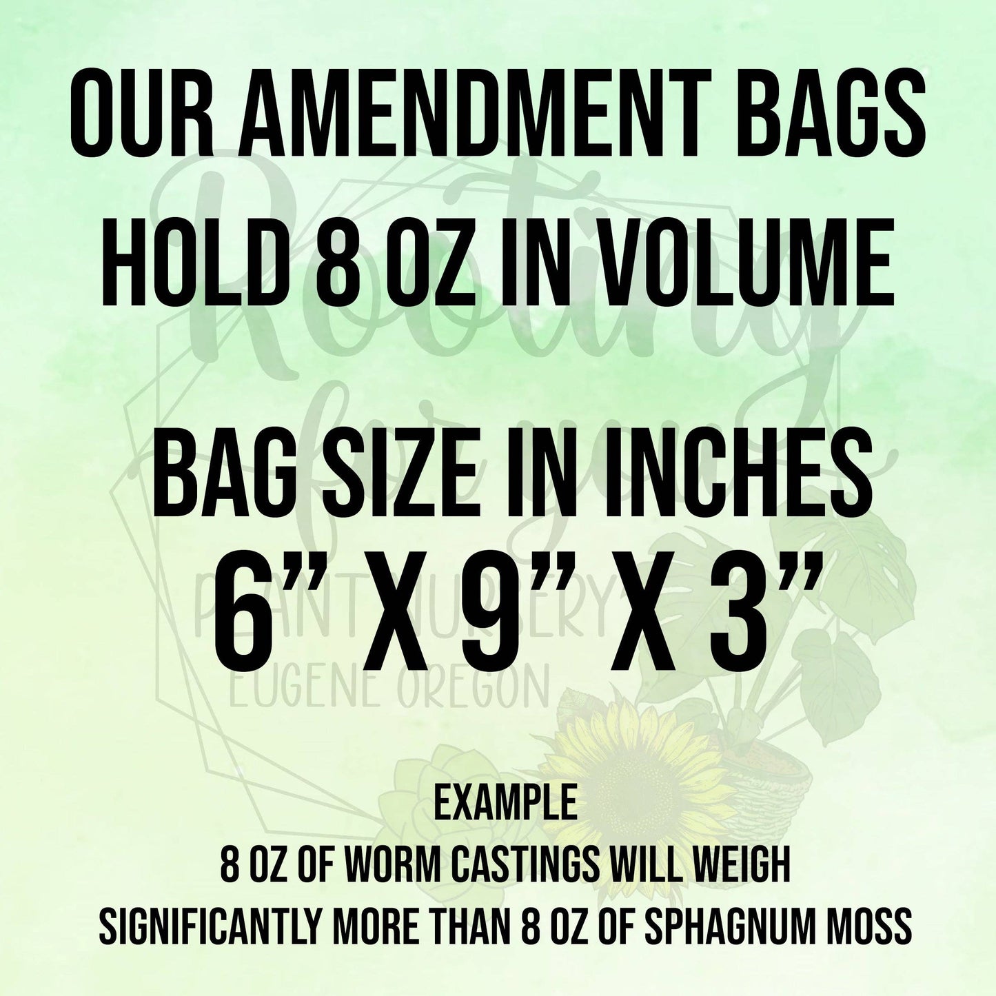 Bark Nuggets Soil Amendment Resealable Bags Organic: 8oz 6x9x3 Bag
