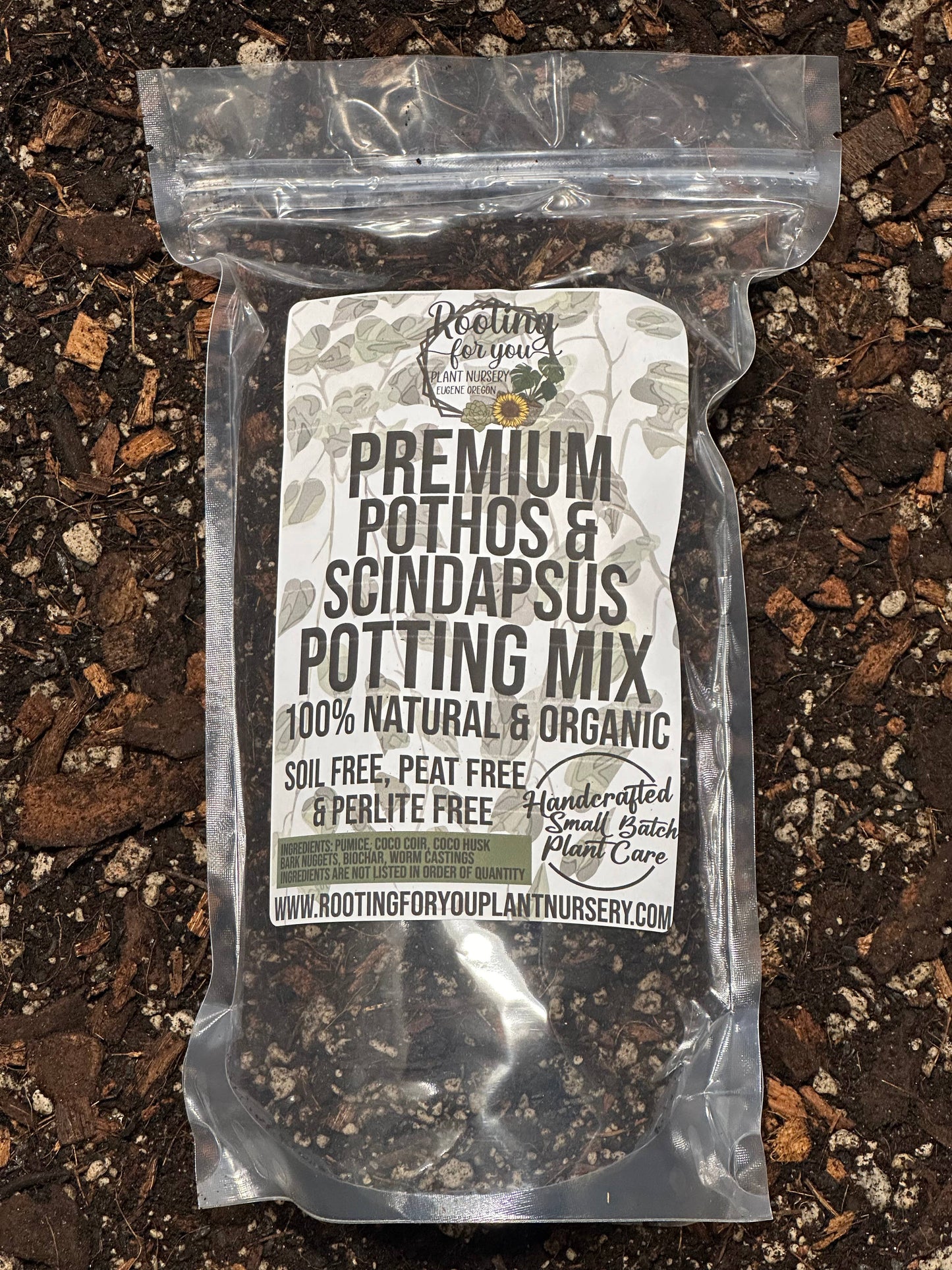 POTHOS Premium Potting Mix: 1/2 Gallon