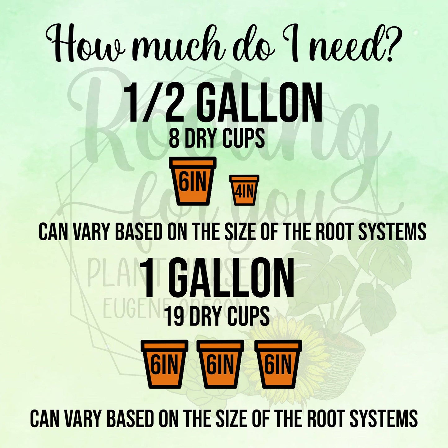 Extra Fine HOYA Premium Potting Mix: 1/2 Gallon