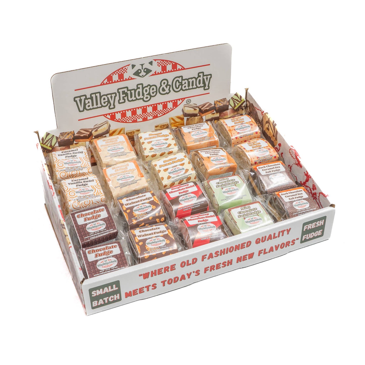Chocolate M&M Fudge 6-Pack Countertop Refill