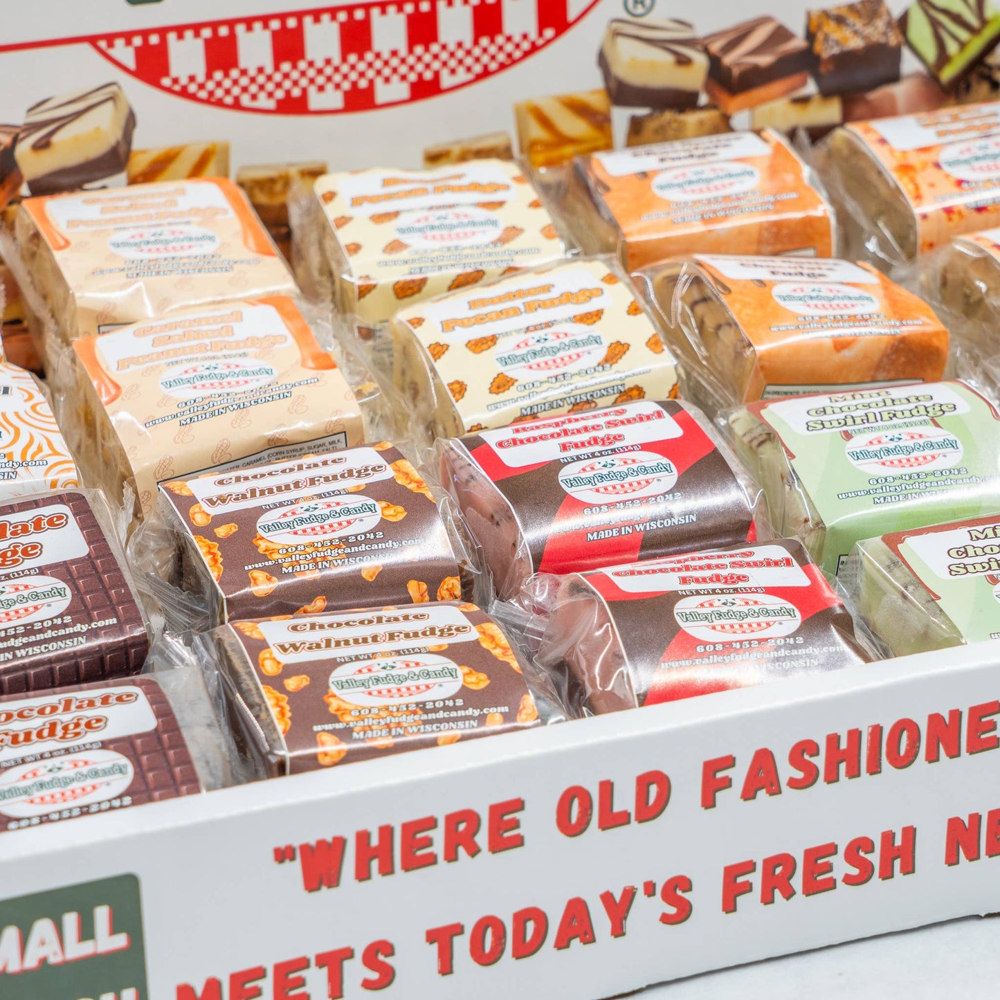 40 Pack Countertop Fudge Display