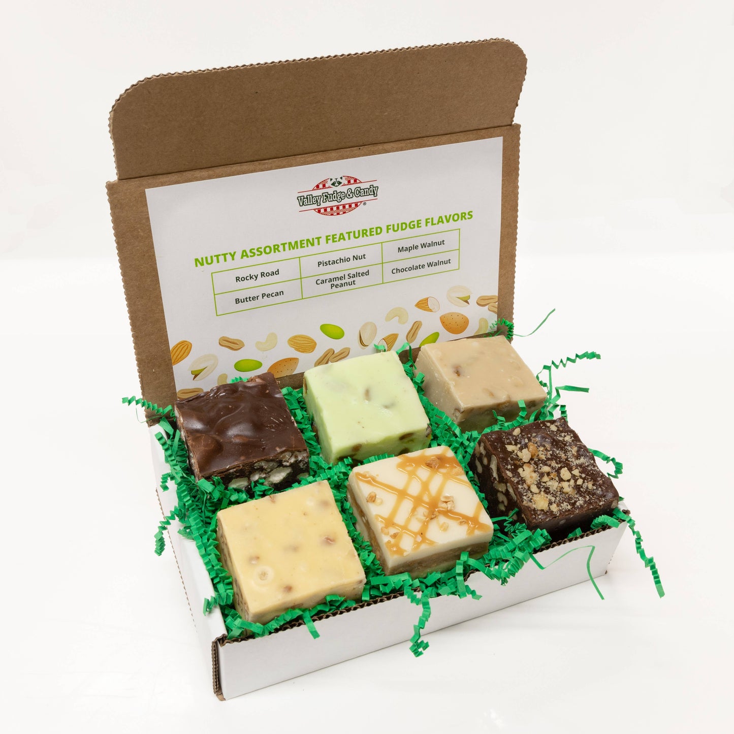 Nutty Assortment Fudge Gift Box