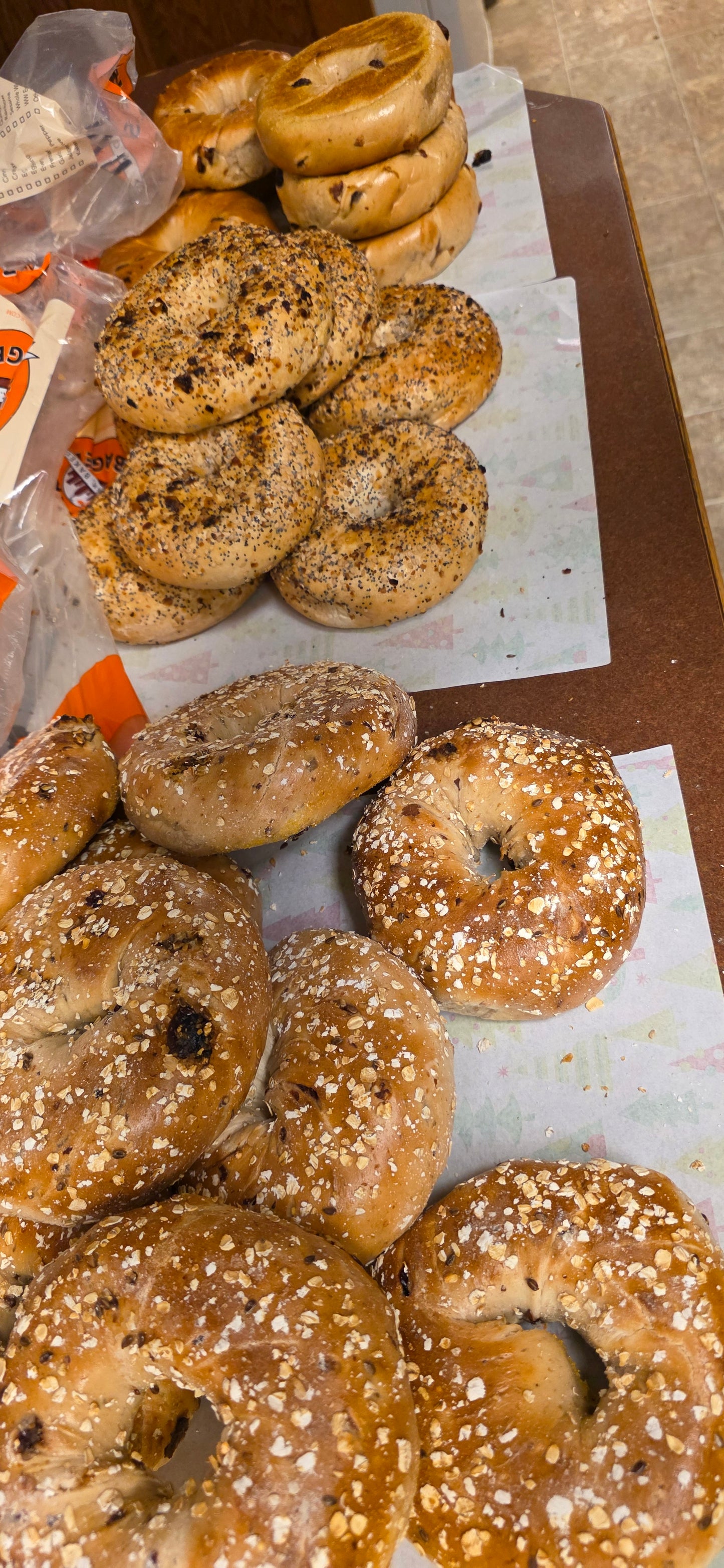 1/2 Dozen frozen Bagels