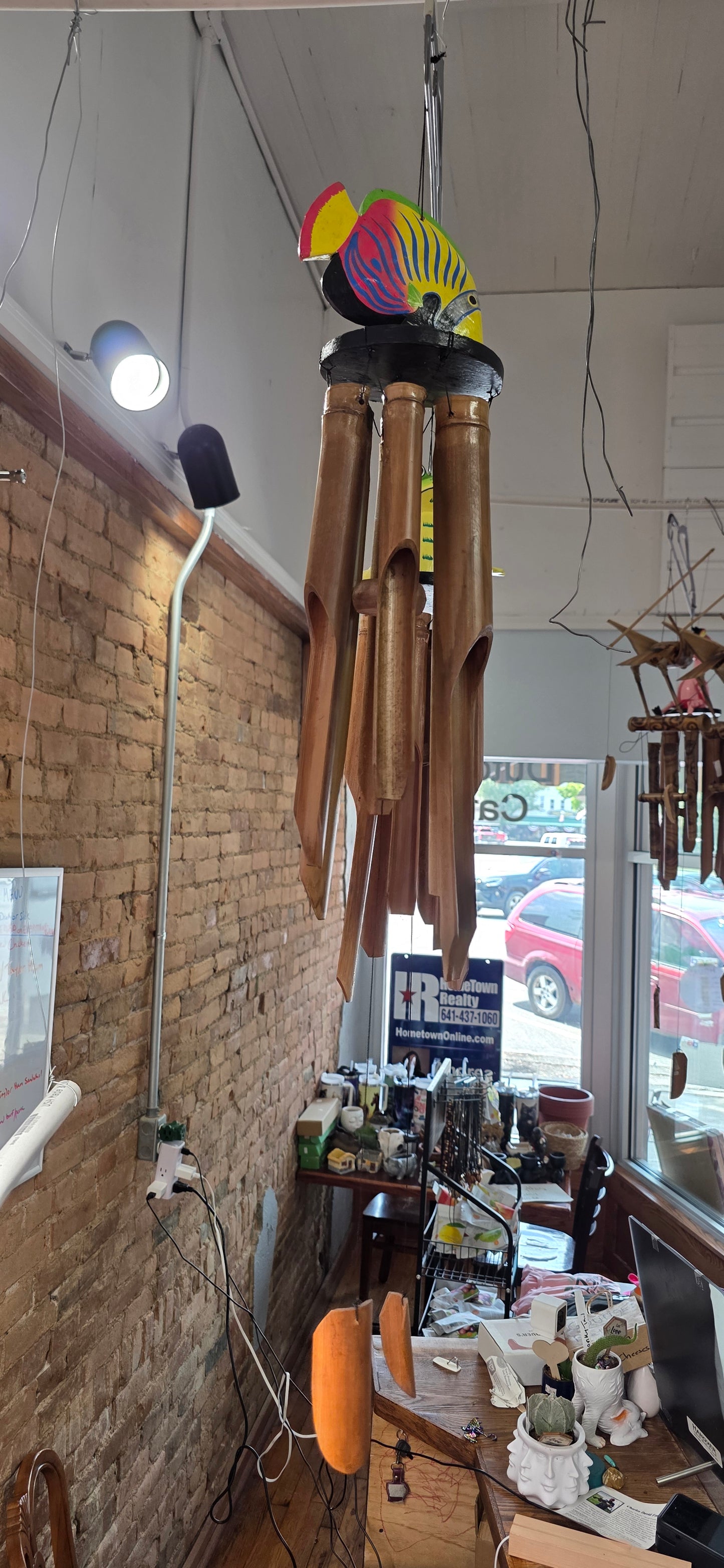 FISH design 1 Bamboo Wind Chimes