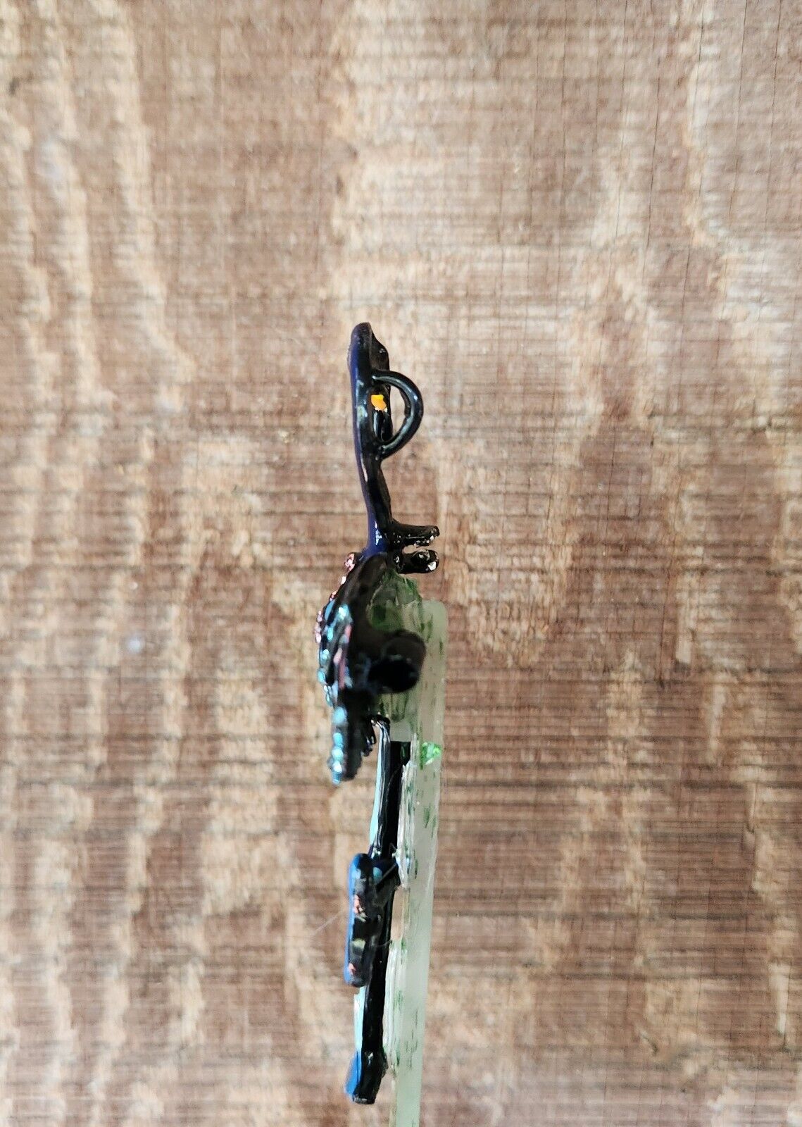 Plant Buddies-Handcrafted Dark FLAMINGO Plant / Garden Stake