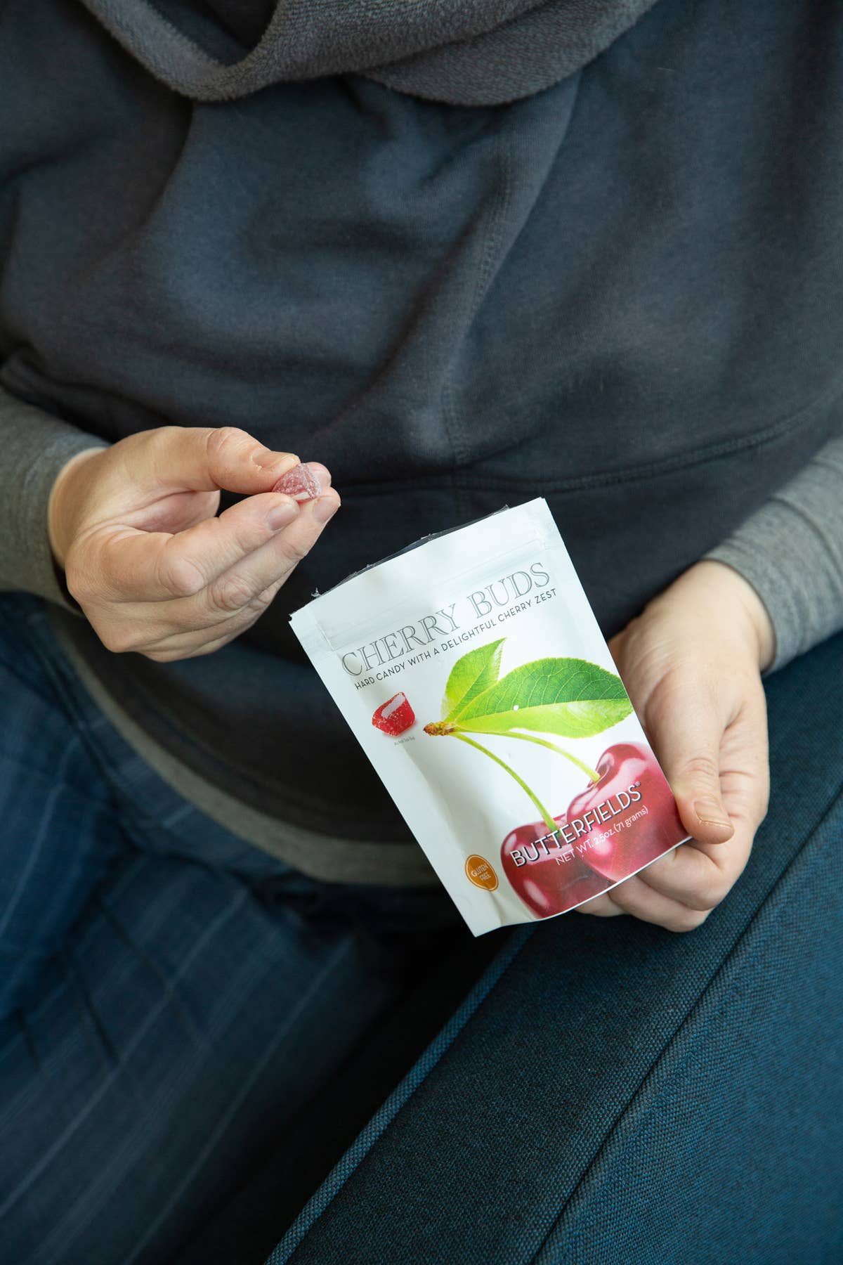 2.5oz Cherry Buds Hard Candy