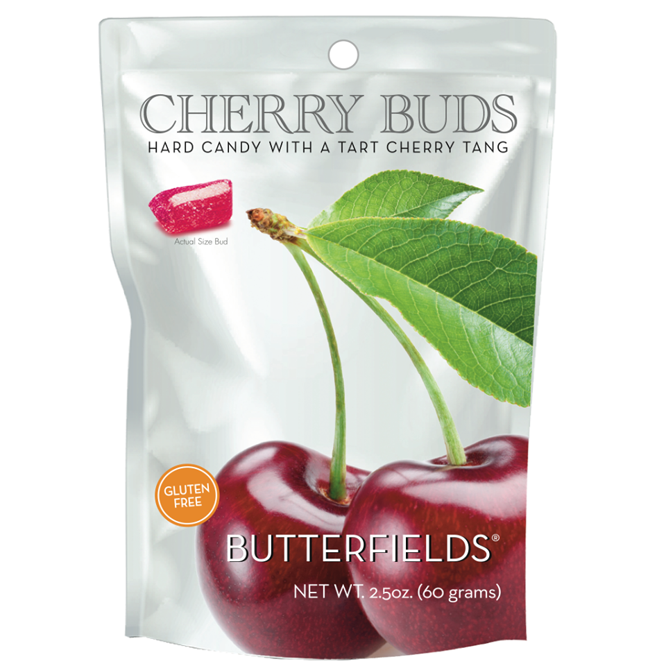 2.5oz Cherry Buds Hard Candy