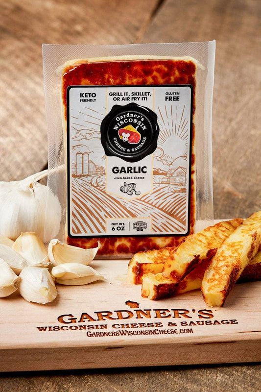Garlic Oven-Baked Cheese