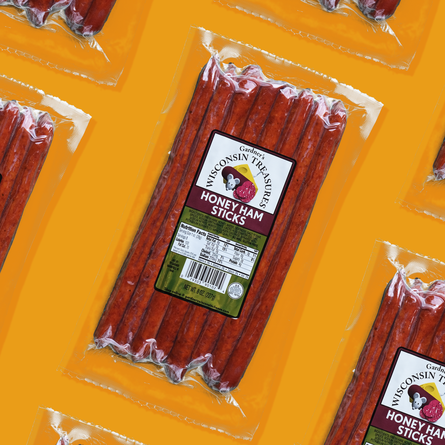 Honey Ham Snack Sticks