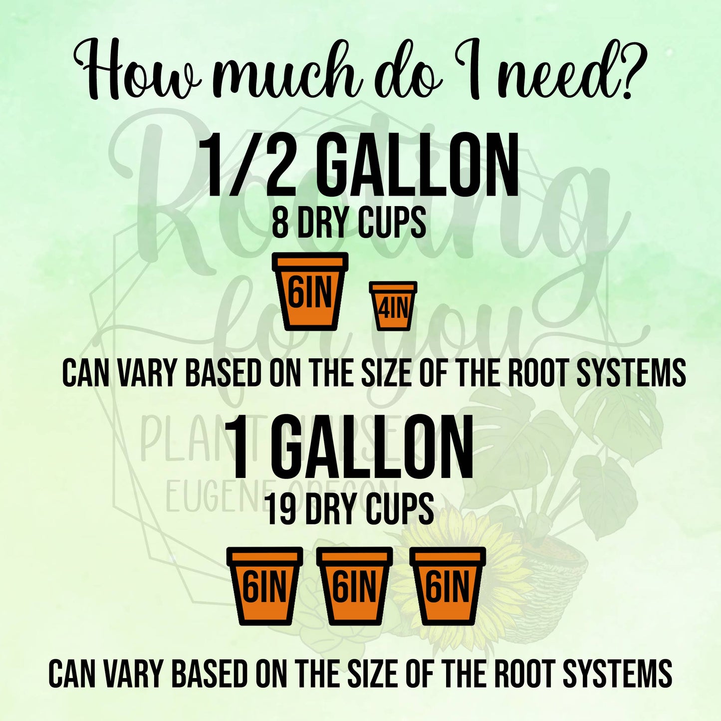 PHILODENDRON Premium Potting Mix: 1/2 Gallon
