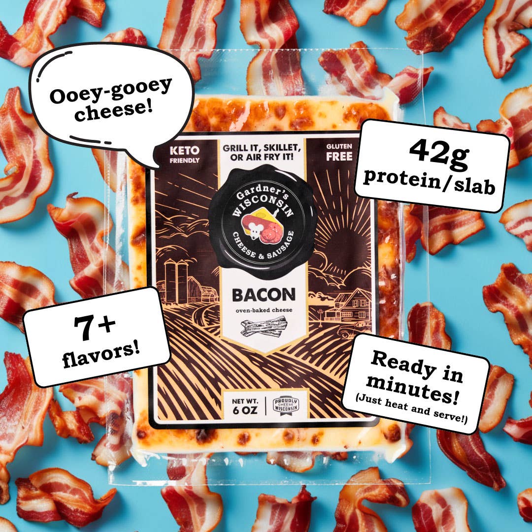 Bacon Oven-Baked Cheese