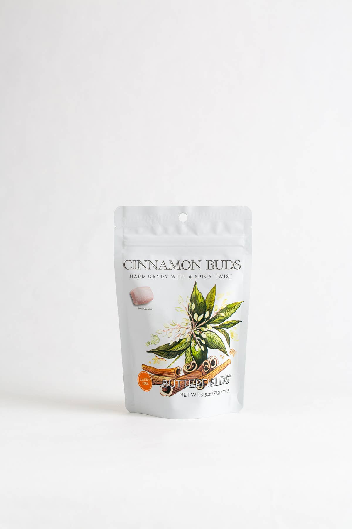Cinnamon Buds Hard Candy (2.5z Resealable Pack)