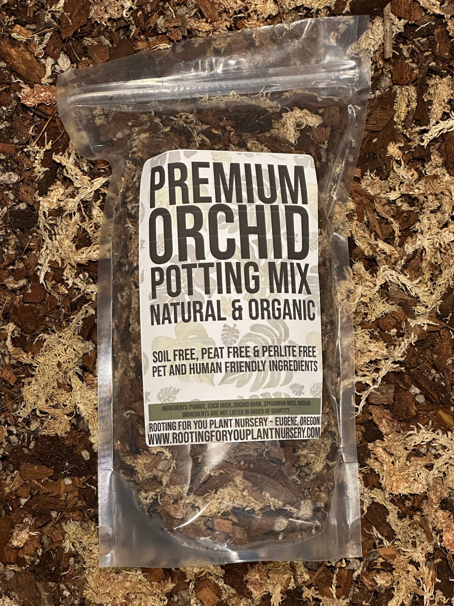 ORCHID Premium Potting Mix: 1/2 Gallon