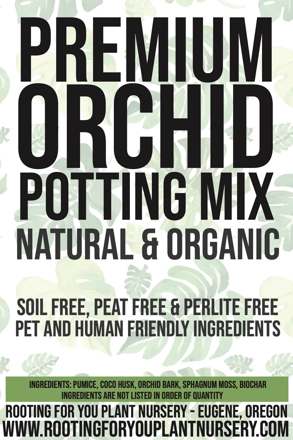 ORCHID Premium Potting Mix: 1/2 Gallon
