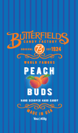 Butterfields Candy Factory Peach Buds - 16 oz