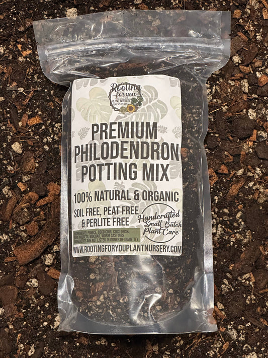 PHILODENDRON Premium Potting Mix: 1/2 Gallon