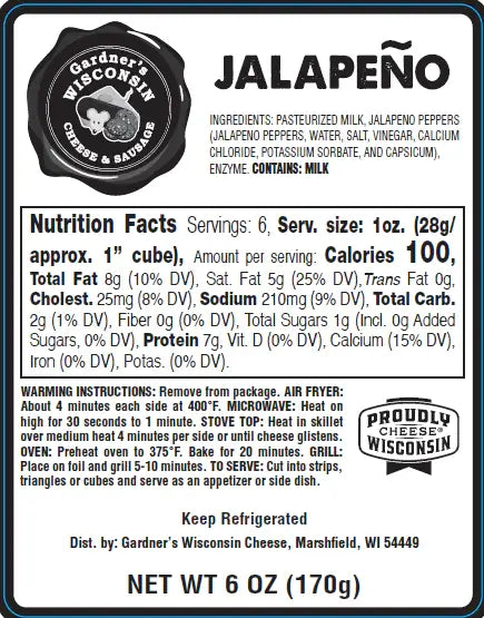 Jalapeno Oven-Baked Cheese