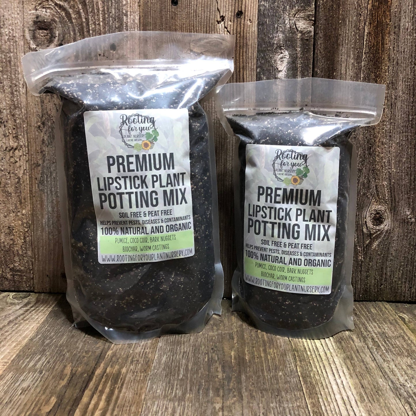 LIPSTICK PLANT Premium Potting Mix: 1/2 Gallon