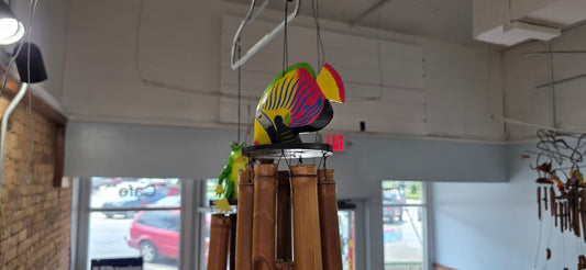 FISH design 1 Bamboo Wind Chimes